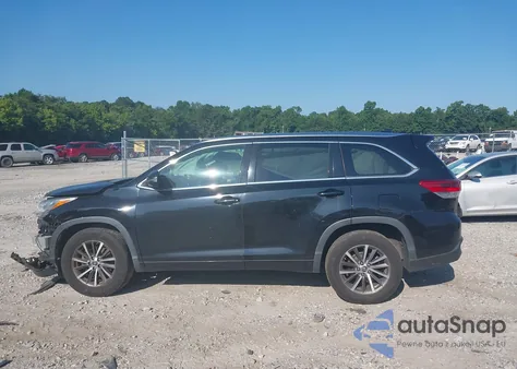 2018 Toyota Highlander Xle from USA, damaged, VIN 5TDKZRFH3JS532406